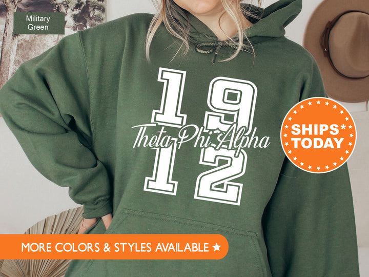 Theta Phi Alpha Big Year Sorority Sweatshirt | Theta Phi Crewneck | Big Little Sorority Gift | Theta Phi Bid Day | Sorority Hoodie _ 7252g