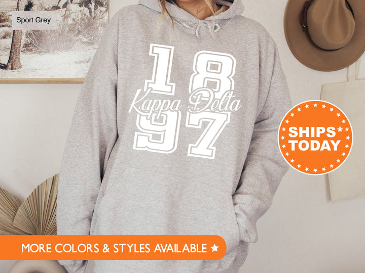 Kappa Delta Big Year Sorority Sweatshirt | Kay Dee Apparel | Sorority Gift | Kappa Delta Hoodie | Big Little Reveal | Sorority Merch _ 7244g