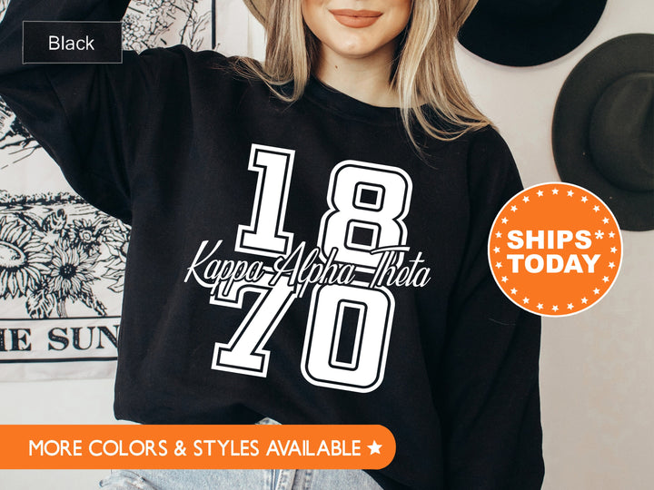Kappa Alpha Theta Big Year Sorority Sweatshirt | Theta Sweatshirt | Sorority Hoodie | Big Little Reveal | Sorority Bid Day Gifts _ 7243g