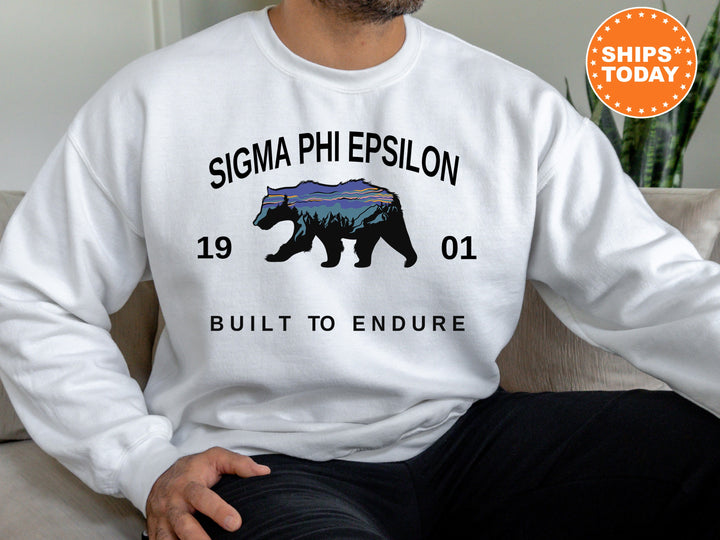 Sigma Phi Epsilon Built Different Fraternity Sweatshirt | SigEp Crewneck Sweatshirt | Sigma Phi Epsilon Hoodie | Fraternity Gift _ 6133g