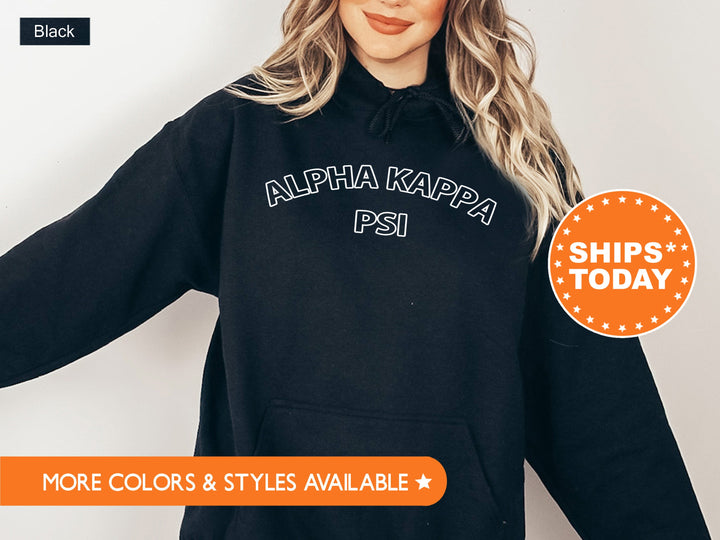 Alpha Kappa Psi Bold Yet Simple Coed Sweatshirt | AKPsi Crewneck Sweatshirt | Coed Fraternity | AKPsi Hoodie | Trendy Sweatshirt _ 8799g