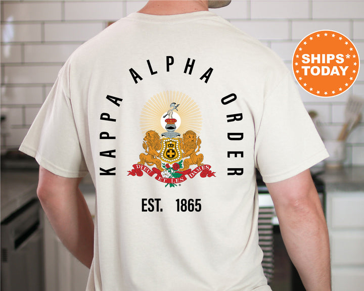 Kappa Alpha Order Iconic Symbol Fraternity T-Shirt | Kappa Alpha Order Shirt | Kappa Alpha Shirt | Fraternity Crest | Greek Apparel _ 11960g