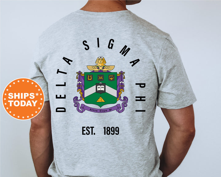 Delta Sigma Phi Iconic Symbol Fraternity T-Shirt | Delta Sig Fraternity Shirt | Fraternity Chapter Shirt | Bid Day Gifts _ 11957g
