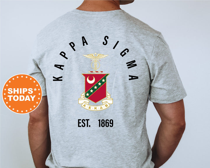Kappa Sigma Iconic Symbol Fraternity T-Shirt | Kappa Sigma Shirt | Kappa Sig Shirt | Fraternity Crest Shirt | Initiation Gift _ 11961g