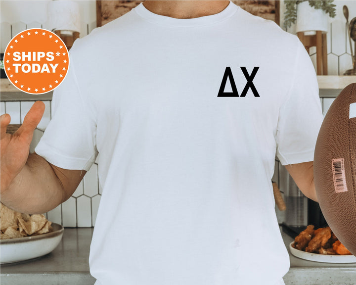 Delta Chi Iconic Symbol Fraternity T-Shirt | Delta Chi Shirt | D-Chi Greek Shirt | Fraternity Crest | Fraternity Bid Day Gifts _ 11956g