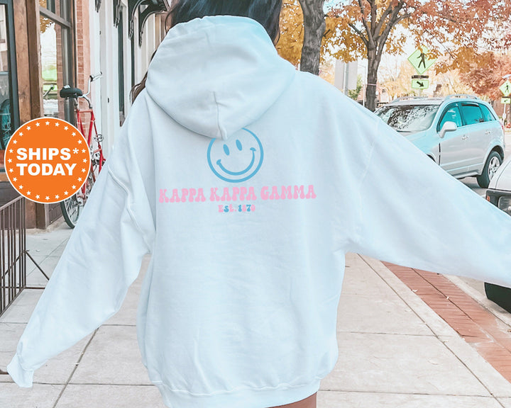 Kappa Kappa Gamma Frosty Smile Sorority Sweatshirt| Kappa Sorority Crewneck | KKG Sweatshirt | Big Little Reveal | Custom Greek Apparel