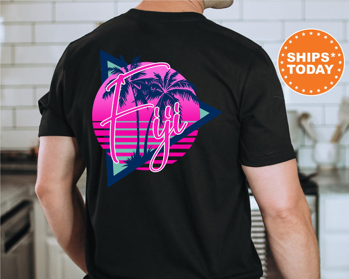 FIJI Bright Nights Fraternity T-Shirt | Phi Gamma Delta Shirt | FIJI Fraternity Shirt | Fraternity Initiation Gift | Greek Apparel | Comfort Colors Tee _ 13932g