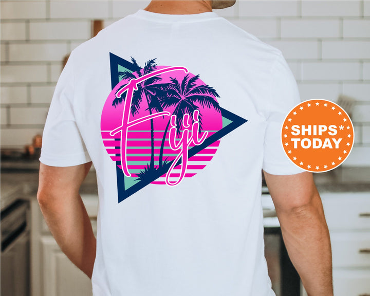 FIJI Bright Nights Fraternity T-Shirt | Phi Gamma Delta Shirt | FIJI Fraternity Shirt | Fraternity Initiation Gift | Greek Apparel | Comfort Colors Tee _ 13932g