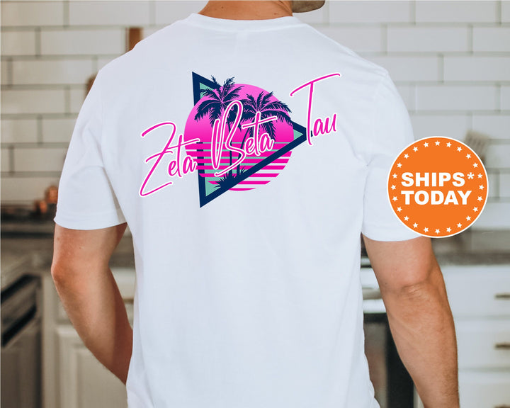 Zeta Beta Tau Bright Nights Fraternity T-Shirt | Zeta Beta Tau Shirt | ZBT Fraternity Shirt | Fraternity Gift | Bid Day Gifts | Comfort Colors Tee _ 13947g