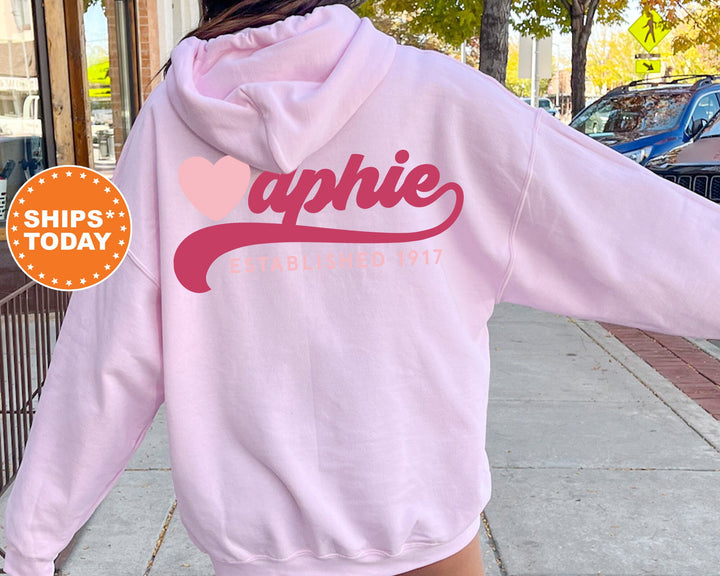 Delta Phi Epsilon Heart Haven Sorority Sweatshirt | Delta Phi Epsilon Hoodie | DPHIE Sweatshirt | Big Little Reveal | Sorority Gift
