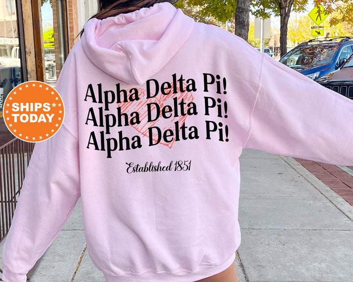 Alpha Delta Pi Balloon Bliss Sorority Sweatshirt | Alpha Delta Pi Sweatshirt | ADPI Sorority Hoodie | Big Little Sorority Reveal