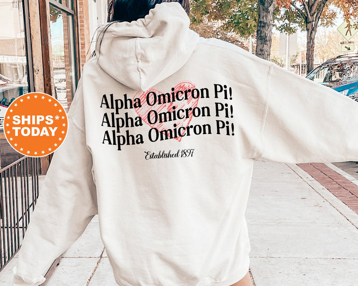 Alpha Omicron Pi Balloon Bliss Sorority Sweatshirt | AOII Sweatshirt | Alpha O Hoodie | Alpha O Merch | Big Little Sorority Reveal