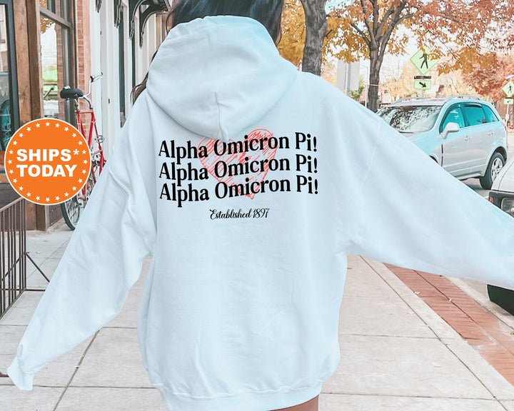 Alpha Omicron Pi Balloon Bliss Sorority Sweatshirt | AOII Sweatshirt | Alpha O Hoodie | Alpha O Merch | Big Little Sorority Reveal
