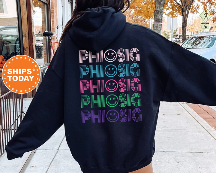 Phi Sigma Sigma Cheery Chic Sorority Sweatshirt | Phi Sig Sweatshirt | Phi Sigma Sigma Gift | Greek Apparel | Big Little Reveal _ 13885g
