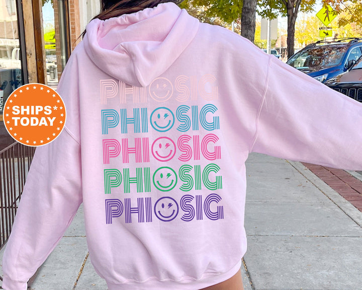 Phi Sigma Sigma Cheery Chic Sorority Sweatshirt | Phi Sig Sweatshirt | Phi Sigma Sigma Gift | Greek Apparel | Big Little Reveal _ 13885g