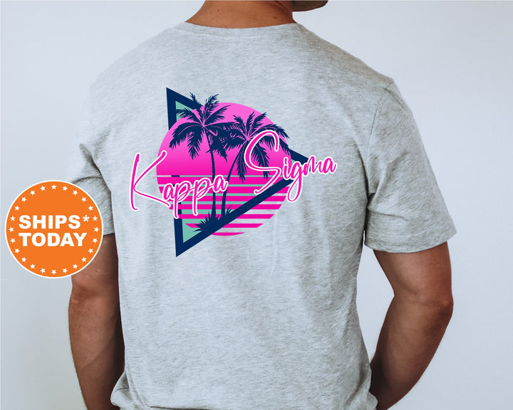 Kappa Sigma Bright Nights Fraternity T-Shirt | Kappa Sigma Shirt | Kappa Sig Fraternity Shirt | Fraternity Gift | Fraternity Gift | Comfort Colors Tee _ 13929g