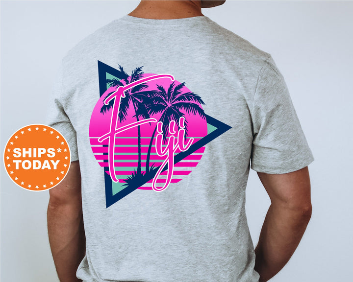 FIJI Bright Nights Fraternity T-Shirt | Phi Gamma Delta Shirt | FIJI Fraternity Shirt | Fraternity Initiation Gift | Greek Apparel | Comfort Colors Tee _ 13932g