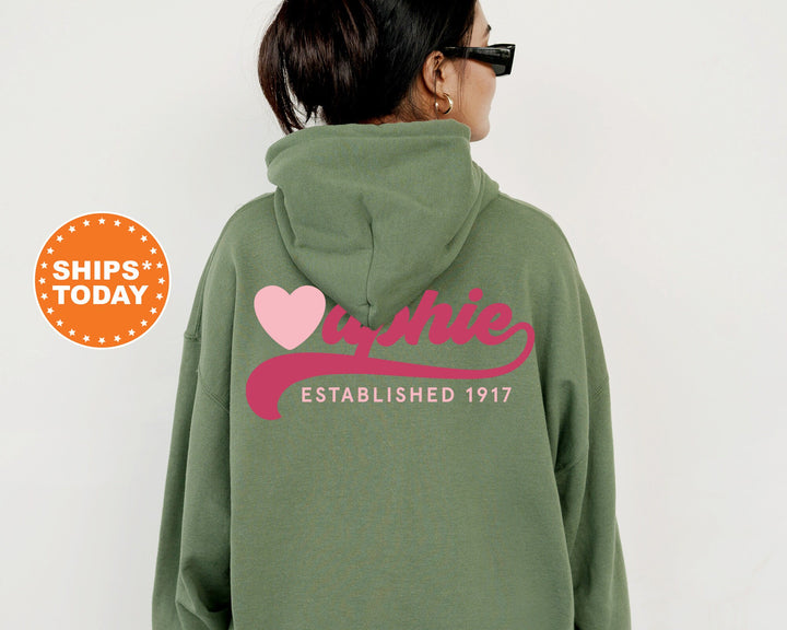 Delta Phi Epsilon Heart Haven Sorority Sweatshirt | Delta Phi Epsilon Hoodie | DPHIE Sweatshirt | Big Little Reveal | Sorority Gift