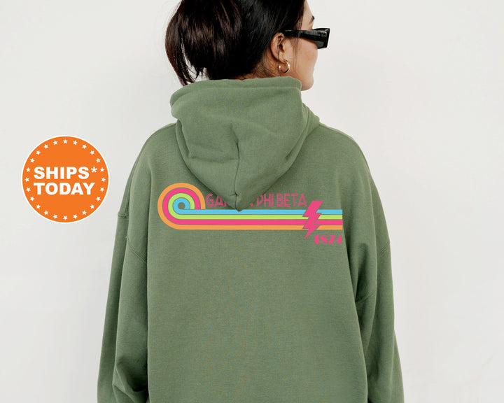 Gamma Phi Beta Sparkling Pink Sorority Sweatshirt | Gamma Phi Beta Sweatshirt | Gamma Phi Sorority Hoodie | GPHI Big Little Reveal _ 14104g