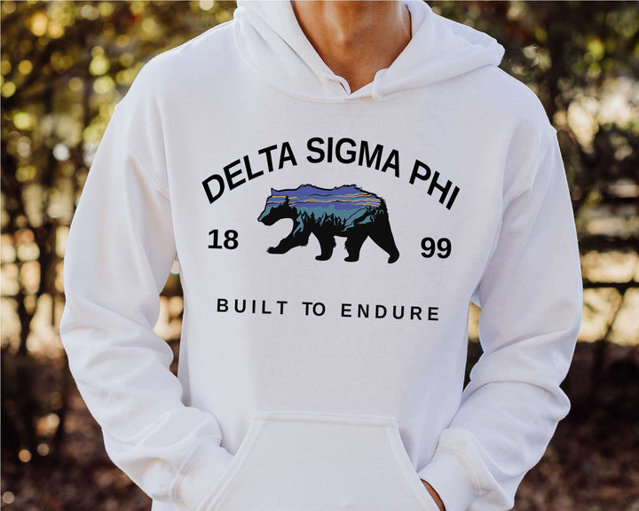 Delta Sigma Phi Built Different Fraternity Sweatshirt | Delta Sig Hooded Sweatshirt | Delta Sigma Phi Sweatshirt | Fraternity Gift _ 6116g