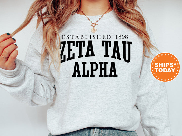Zeta Tau Alpha Founding Sorority Sweatshirt | Zeta Tau Alpha Sweatshirt | Zeta Tau Alpha Merch | Zeta Hoodie | Big Little Reveal _ 5467g