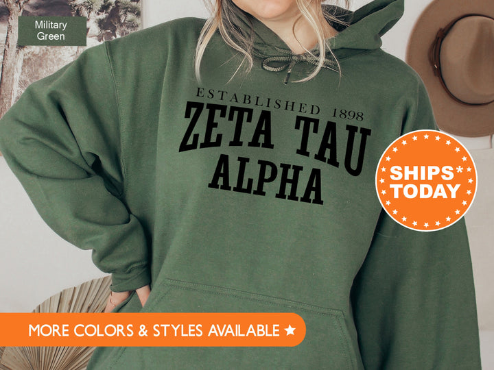 Zeta Tau Alpha Founding Sorority Sweatshirt | Zeta Tau Alpha Sweatshirt | Zeta Tau Alpha Merch | Zeta Hoodie | Big Little Reveal _ 5467g