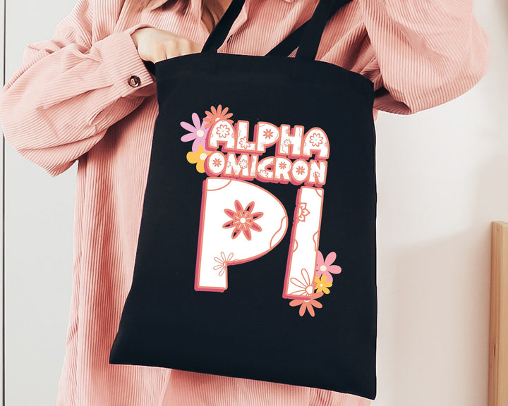 Alpha Omicron Pi LilyLovely Sorority Tote Bag | Alpha O Sorority Bag | AOPI Tote Bag | Big Little Gift | Bid Day | Sorority Gifts _ 15031g