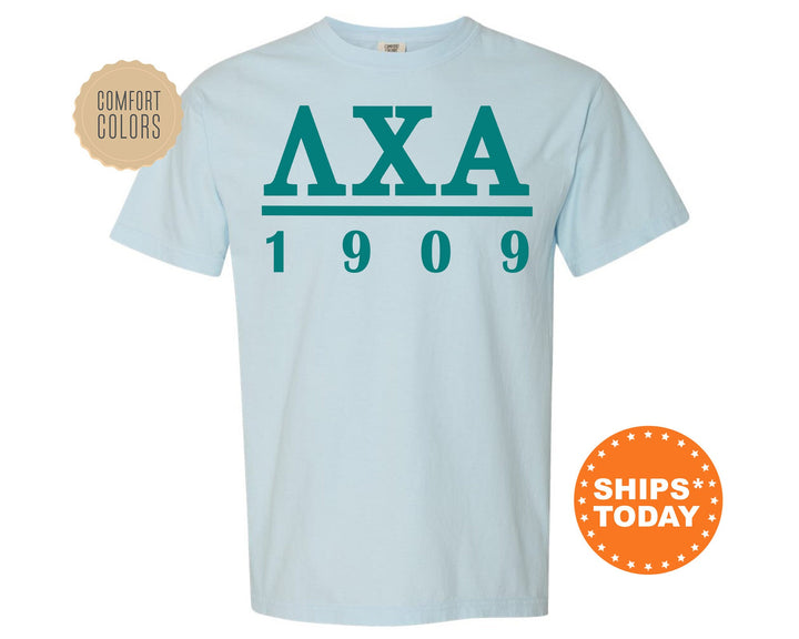 Lambda Chi Alpha Lettered Basic Fraternity T-Shirt