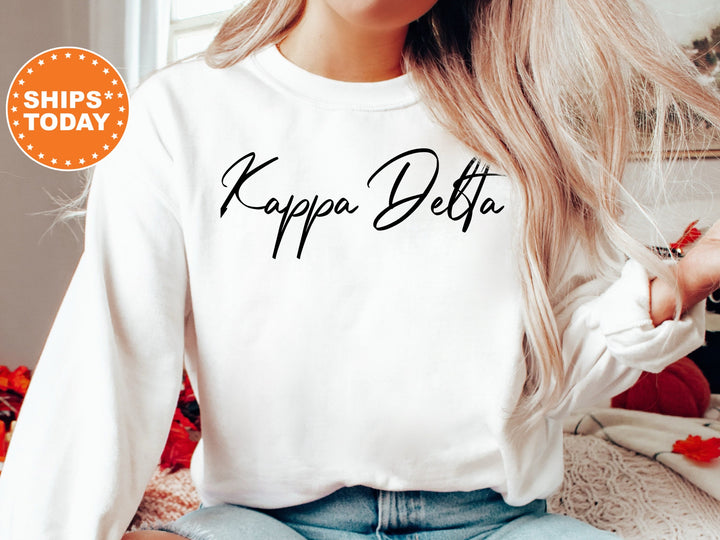 Kappa Delta Nickname Sorority Sweatshirt | Kay Dee Sorority Apparel | Big Little Gift | Kappa Delta Sorority Merch | College Apparel