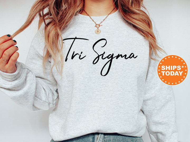 Sigma Sigma Sigma Nickname Sorority Sweatshirt | Tri Sigma Sorority Apparel | Big Little Reveal | Sorority Merch | College Apparel