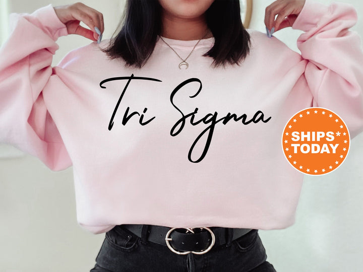 Sigma Sigma Sigma Nickname Sorority Sweatshirt | Tri Sigma Sorority Apparel | Big Little Reveal | Sorority Merch | College Apparel