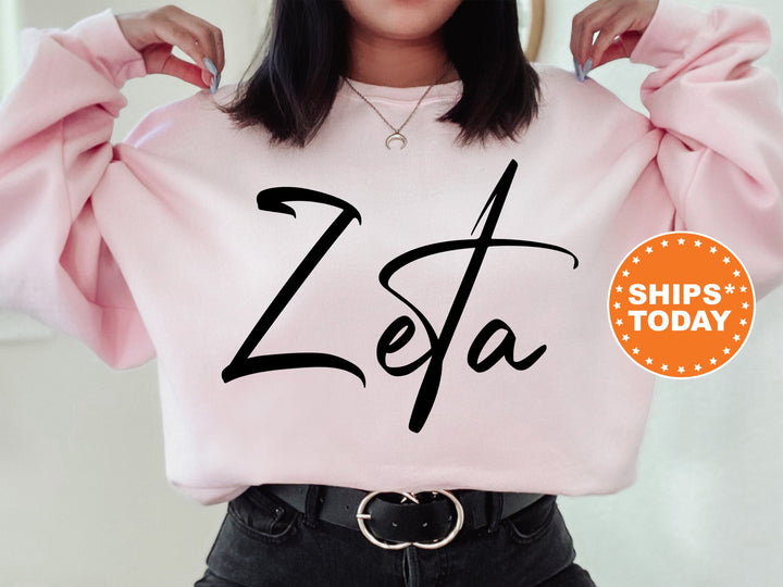 Zeta Tau Alpha Nickname Sorority Sweatshirt | Zeta Sorority Apparel | Big Little Reveal | Sorority Merch | College Greek Apparel