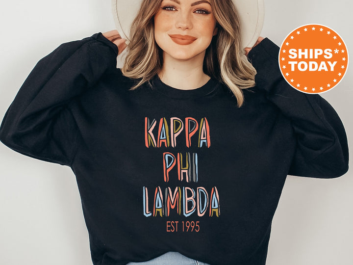 Kappa Phi Lambda Cooper Sorority Sweatshirt | Kappas Sorority Hoodie | Sorority Apparel | Big Little Reveal | College Greek Apparel _ 8671g