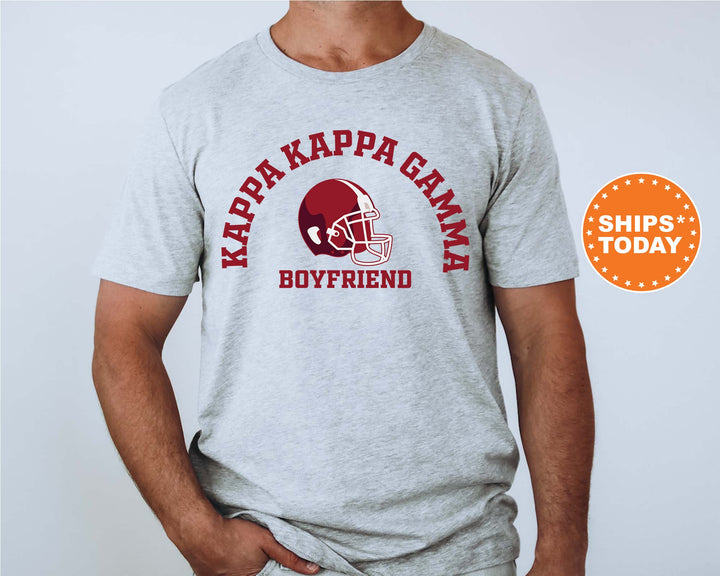 Kappa Kappa Gamma Gameday Boyfriend Sorority T-Shirt | KAPPA Boyfriend Shirt | Greek Apparel | Gameday Shirt | Gifts For Boyfriend _ 8207g