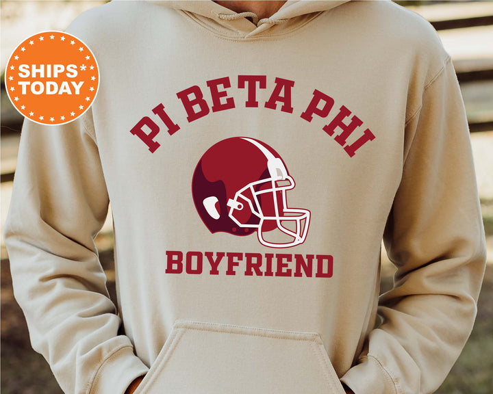 Pi Beta Phi Gameday Boyfriend Sorority Sweatshirt | Pi Phi Boyfriend Sweatshirt | College Gameday Sweatshirt | Gifts For Boyfriend _ 8210g