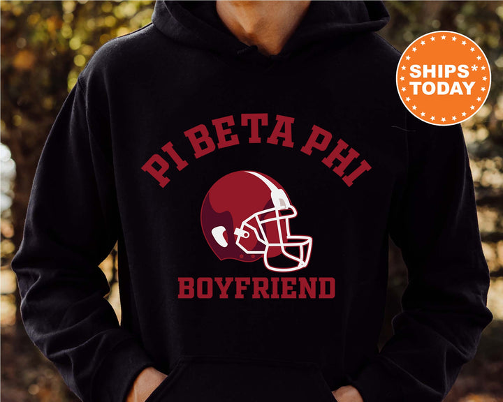 Pi Beta Phi Gameday Boyfriend Sorority Sweatshirt | Pi Phi Boyfriend Sweatshirt | College Gameday Sweatshirt | Gifts For Boyfriend _ 8210g