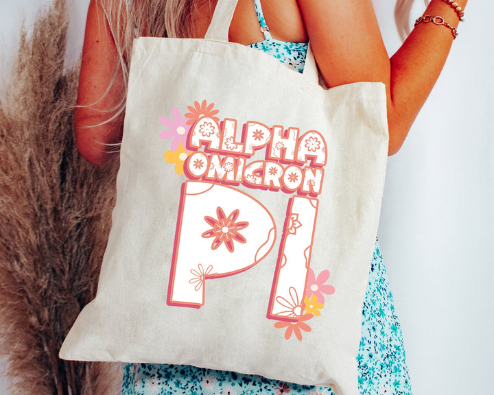 Alpha Omicron Pi LilyLovely Sorority Tote Bag | Alpha O Sorority Bag | AOPI Tote Bag | Big Little Gift | Bid Day | Sorority Gifts _ 15031g