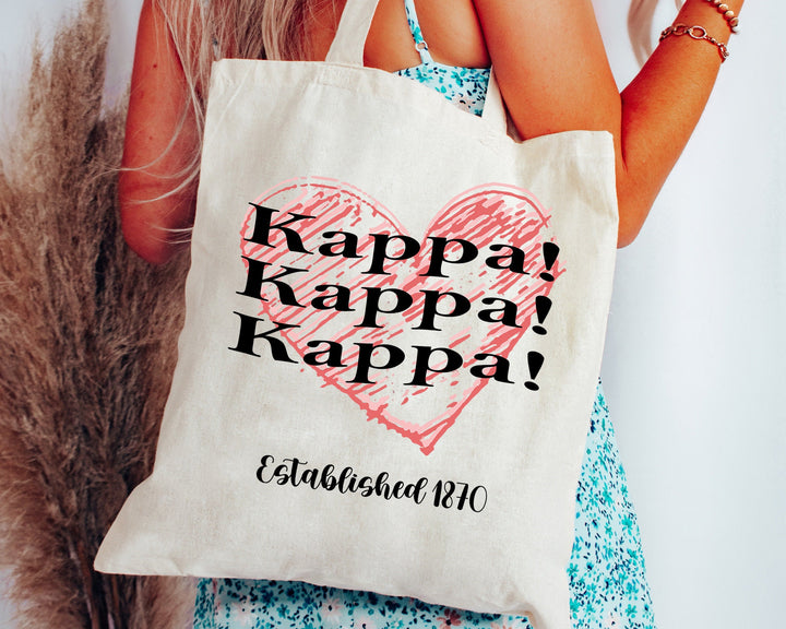 Kappa Kappa Gamma Balloon Bliss Sorority Tote Bag | KAPPA College Sorority Bag | KAPPA Tote Bag | Big Little Sorority | Beach Bag _ 14992g