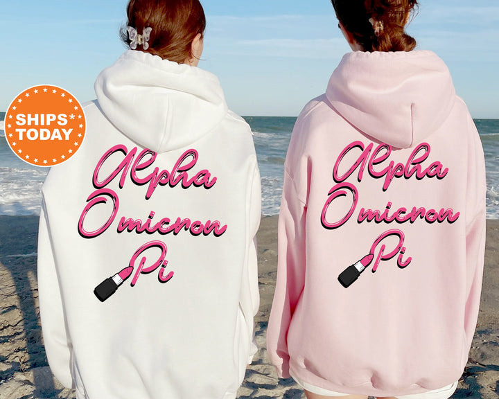 Alpha Omicron Pi Glamour Sorority Sweatshirt | Alpha O Sorority Apparel | Big Little Sorority Reveal | College Greek Sweatshirt _ 13033g