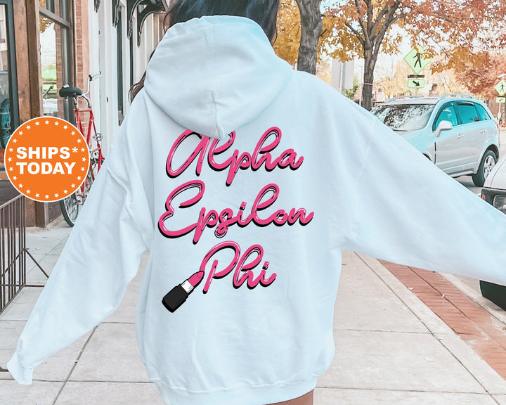 Alpha Epsilon Phi Glamour Sorority Sweatshirt | AEPHI Sorority Apparel | Big Little Sorority Reveal | College Greek Sweatshirt _ 13031g