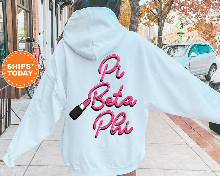 Pi Beta Phi Glamour Sorority Sweatshirt | Pi Phi Sorority Apparel | Big Little Reveal | Sorority Merch | College Greek Sweatshirt _ 13049g