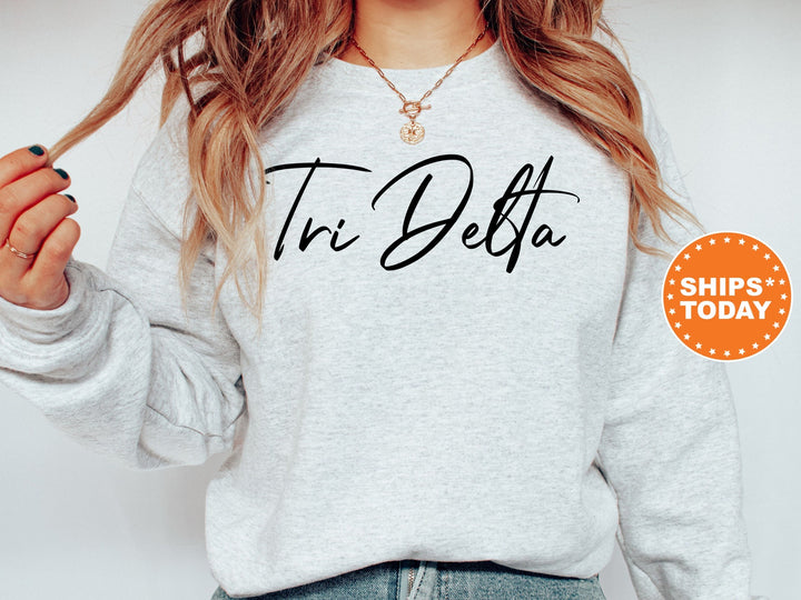 Delta Delta Delta Nickname Sorority Sweatshirt | Tri Delta Sorority Apparel | Big Little Reveal | Sorority Merch | College Apparel