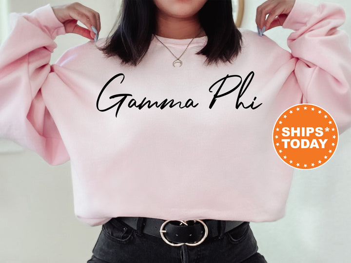 Gamma Phi Beta Nickname Sorority Sweatshirt | Gamma Phi Sorority Apparel | Big Little Reveal | Sorority Merch | College Apparel 7424g