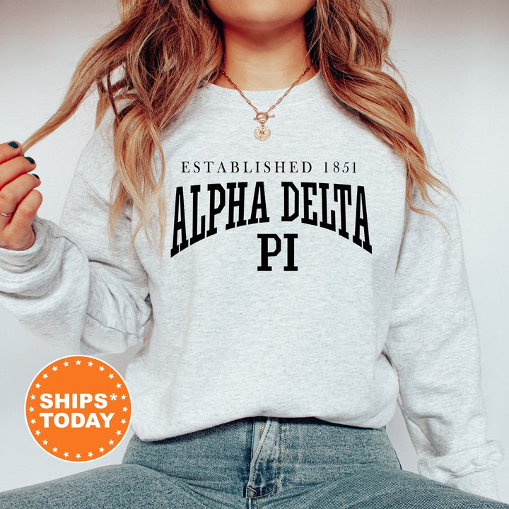 Alpha Delta Pi Founding Sorority Sweatshirt | Alpha Delta Pi Merch | Alpha Delta Pi Hoodie | ADPi Sweatshirt | Big Little Sorority _ 5443g