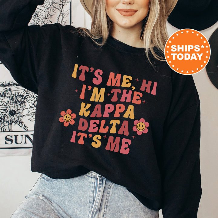 It's Me Hi I'm The Kappa Delta It's Me | Kappa Delta Azalea Sorority Sweatshirt | Sorority Apparel | Big Little Sorority Gifts _ 15867g