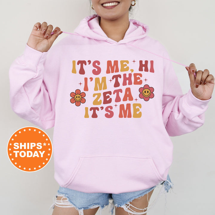 It's Me Hi I'm The ZETA It's Me | Zeta Tau Alpha Azalea Sorority Sweatshirt | Sorority Apparel | Big Little Reveal | Sorority Gifts _ 15876g
