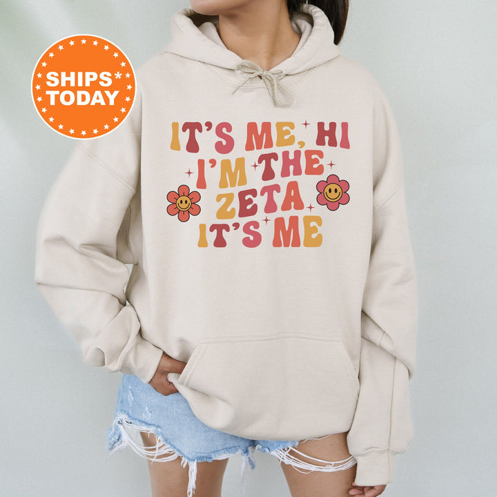 It's Me Hi I'm The ZETA It's Me | Zeta Tau Alpha Azalea Sorority Sweatshirt | Sorority Apparel | Big Little Reveal | Sorority Gifts _ 15876g