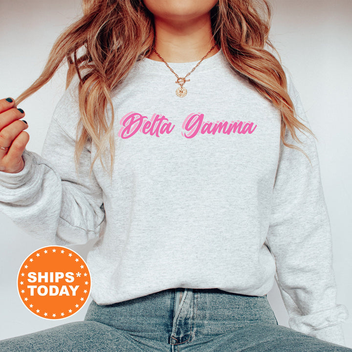 Delta Gamma Charlotte Sorority Sweatshirt | Delta Gamma Sweatshirt | Dee Gee Sorority Crewneck | Big Little Gift | Sorority Merch