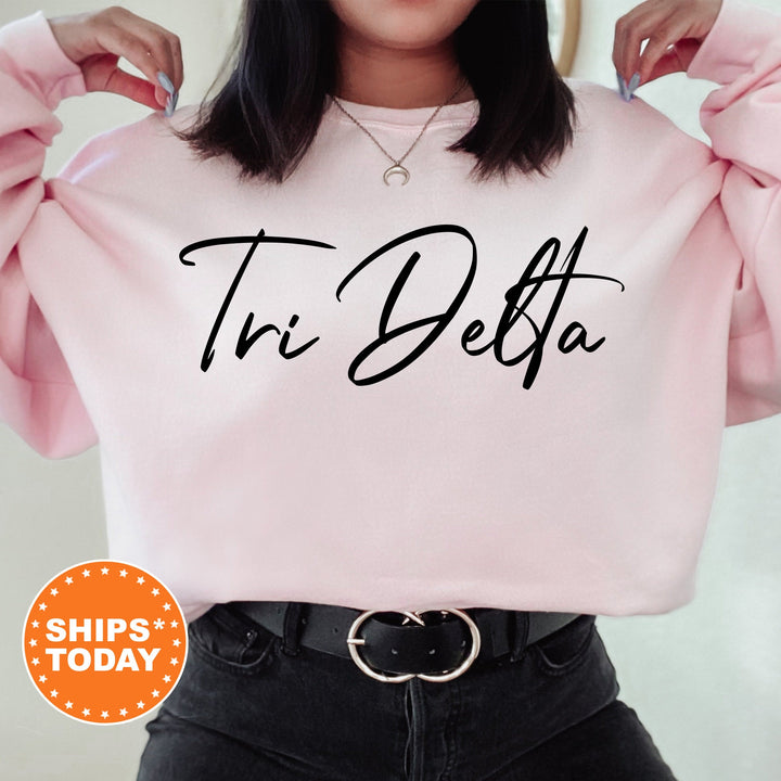 Delta Delta Delta Nickname Sorority Sweatshirt | Tri Delta Sorority Apparel | Big Little Reveal | Sorority Merch | College Apparel