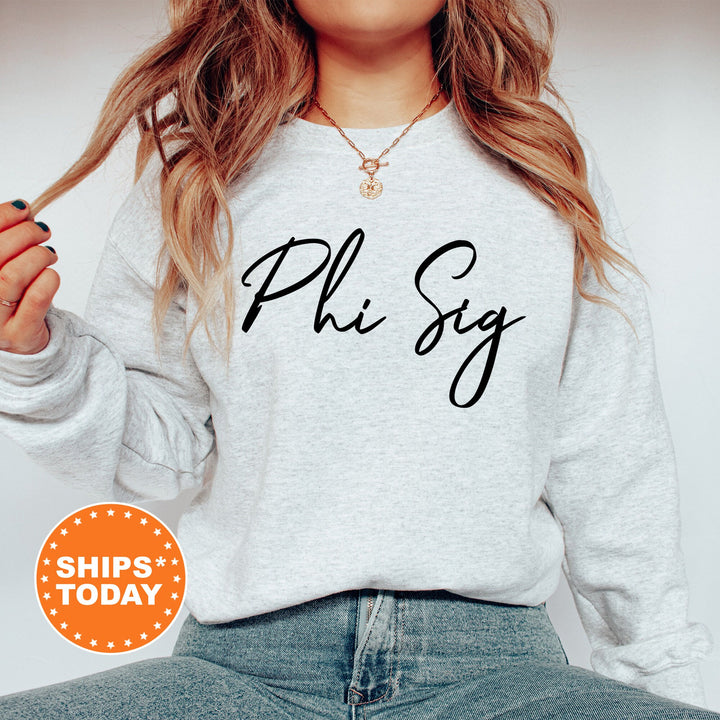 Phi Sigma Sigma Nickname Sorority Sweatshirt | Phi Sig Sorority Apparel | Big Little Reveal | Sorority Merch | College Greek Apparel
